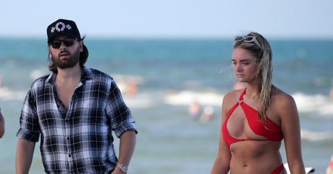 scott disick partying models photos