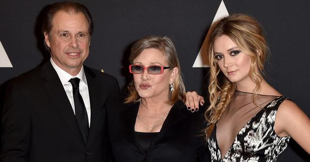 Billie Lourd Uncle Todd Carrie Fisher Debbie Reynolds Long