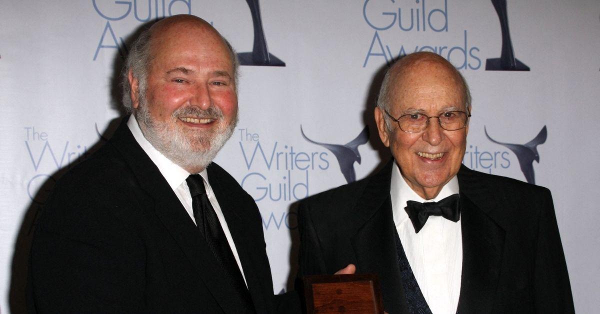 image of carl reiner and rob reiner 