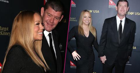 mariah carey james pecker first red carpet since engagement