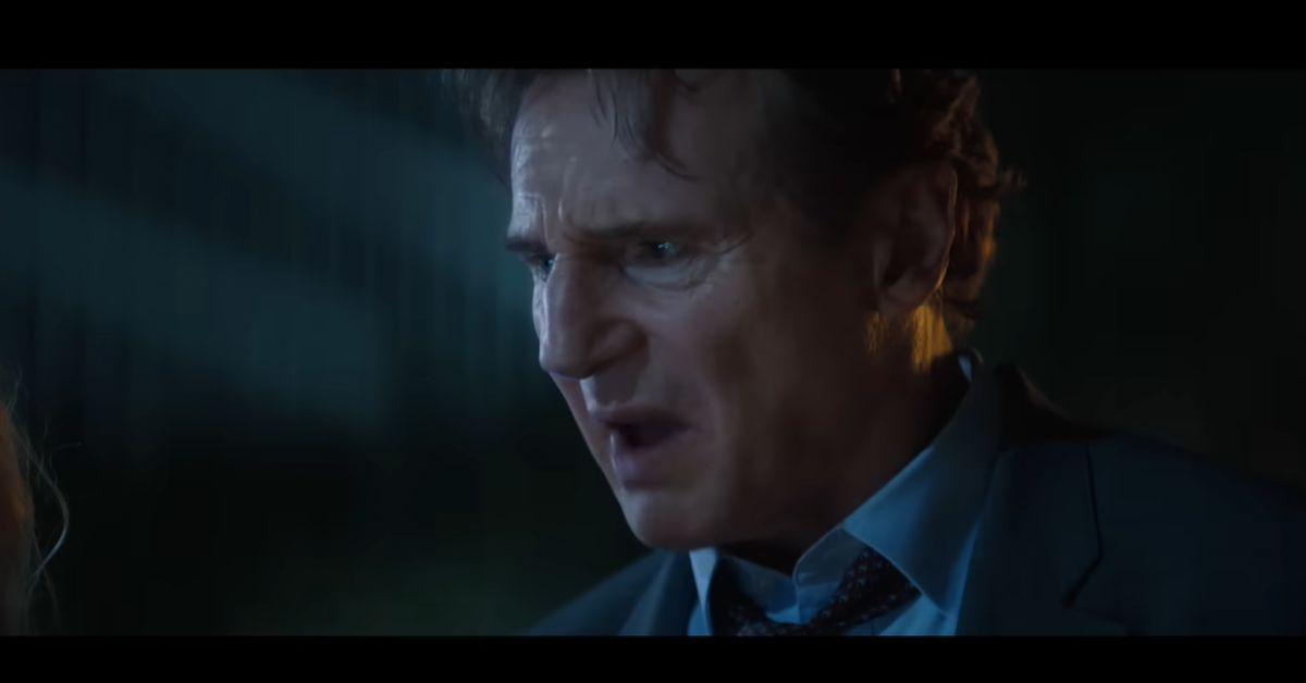 image of Liam Neeson plays Frank Drebin Jr. in the 'Naked Gun' reboot.