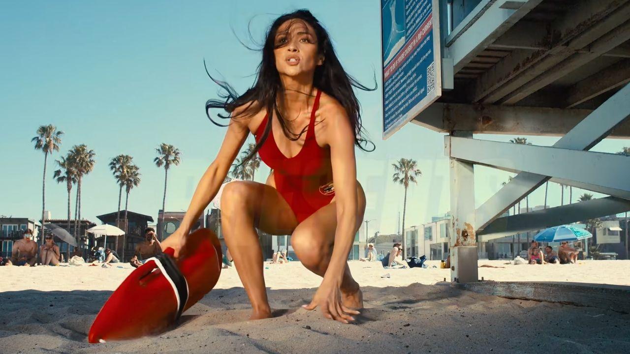 Photo of Shay Mitchell stars in the new 'Baywatch.'
