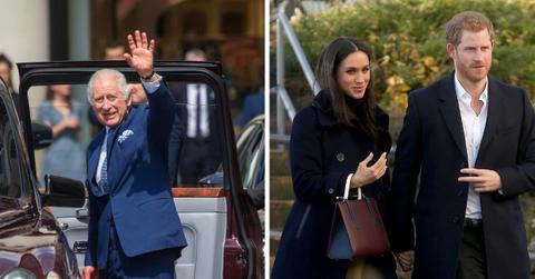 meghan markle prince harry accept invite king charles christmas