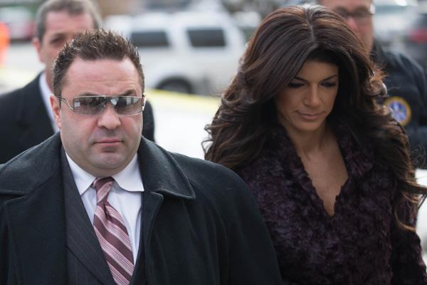 'Real Housewives of New Jersey' Teresa and Joe Giudice arrive at US District Court in Newark, NJ