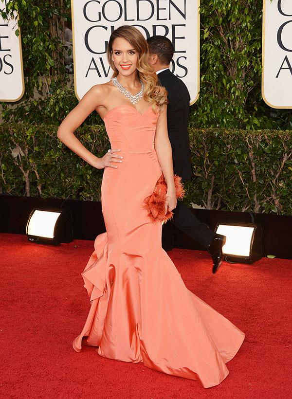 Jessica alba golden globes 2013