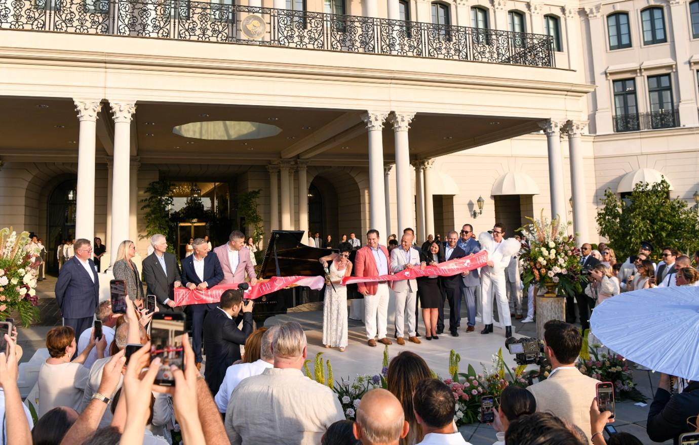 nemacolin summer solstice celebration ribbon cutting maggie hardy courtesy of bfa