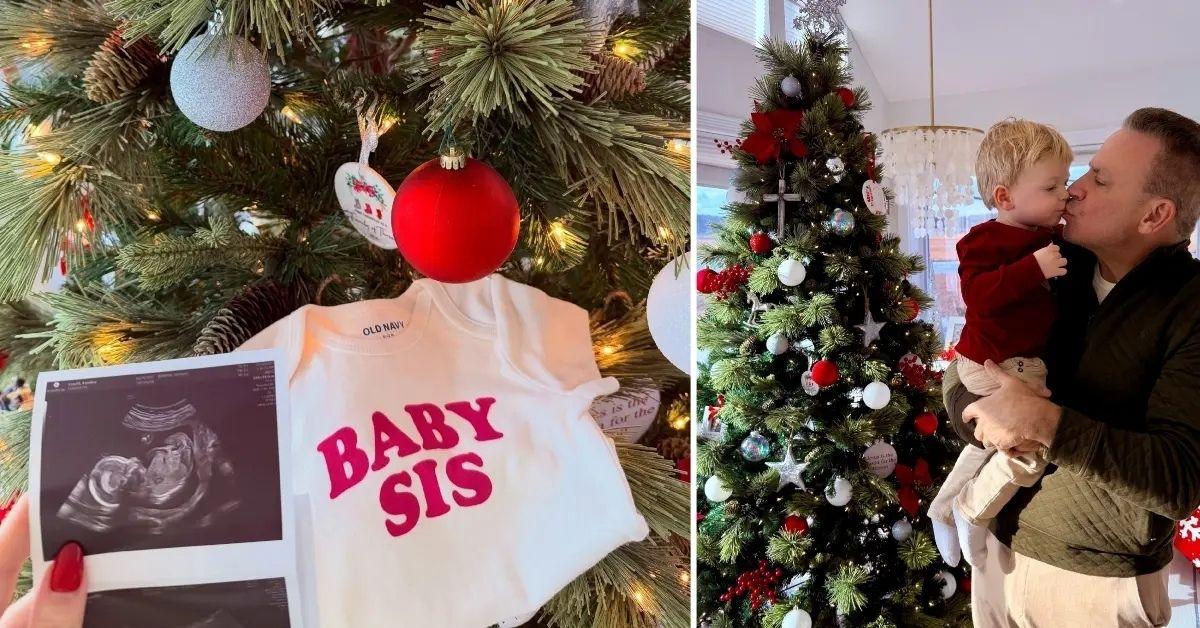 Photo of Karoline Leavitt and her husband, Nicholas Riccio, announced they were expecting their second child together.