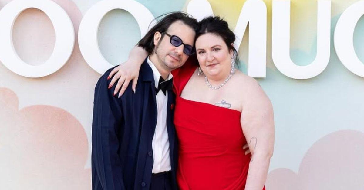 Photo of Lena Dunham and Luis Felber
