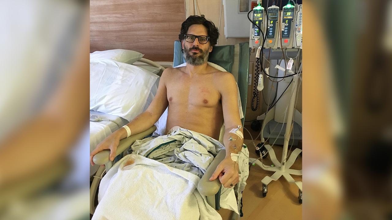 Image of Joe Manganiello had to have his large intestine amputated.