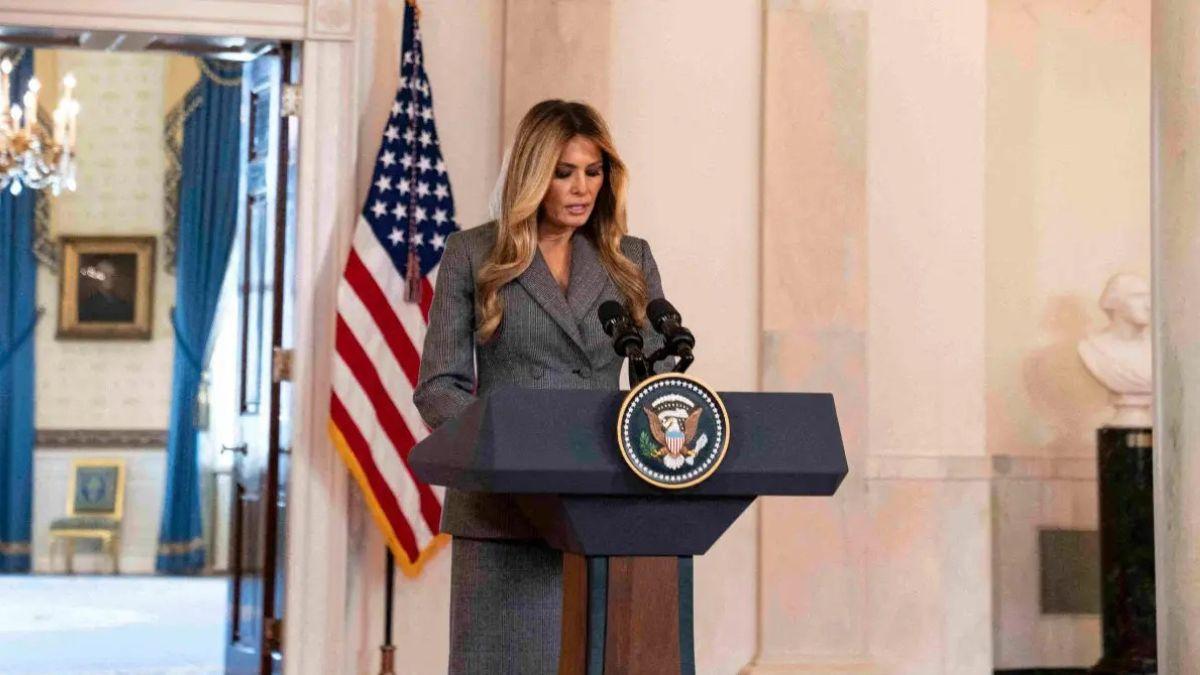 image of Melania trump 