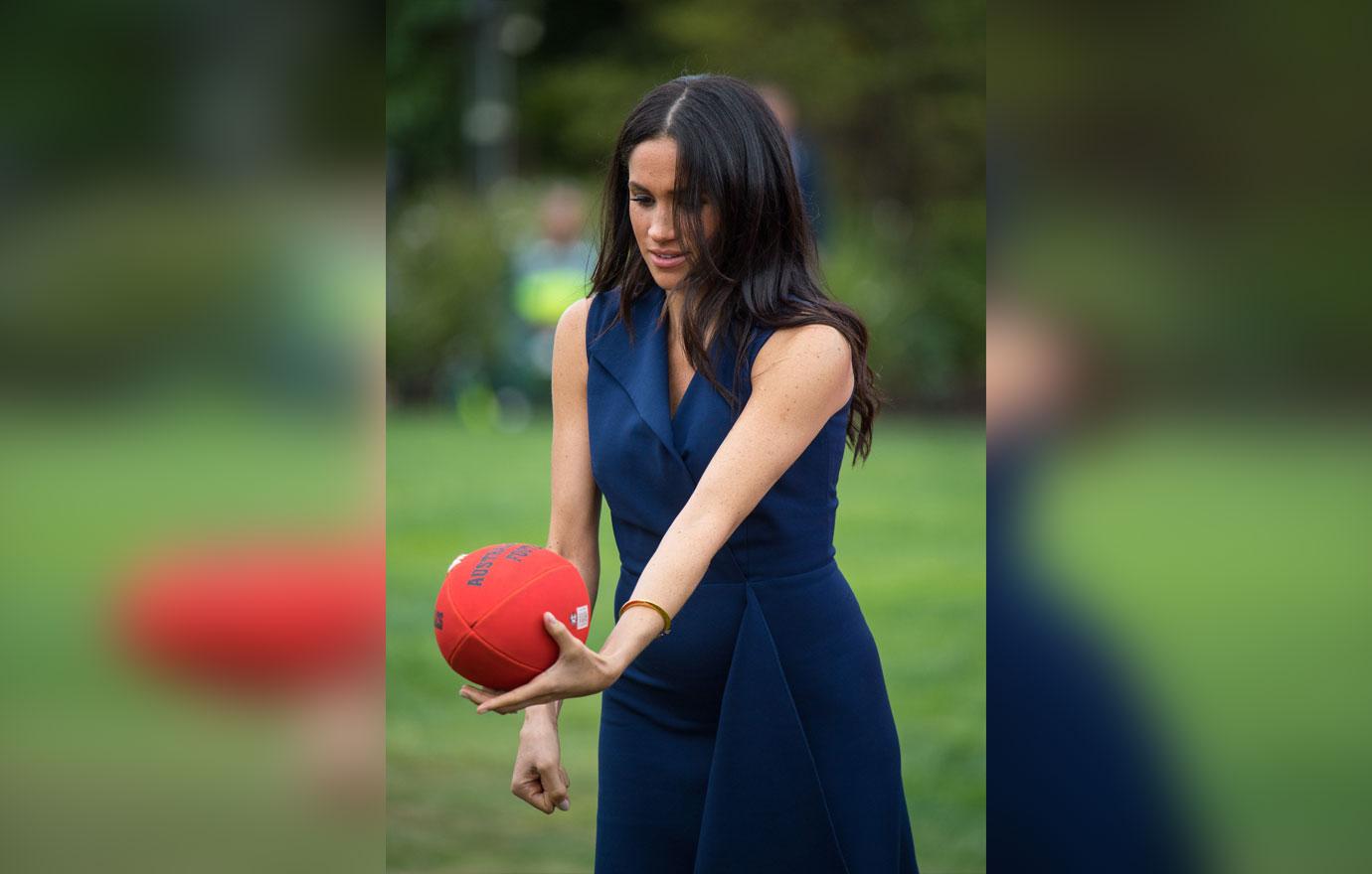 Meghan Markle Australian Football 7