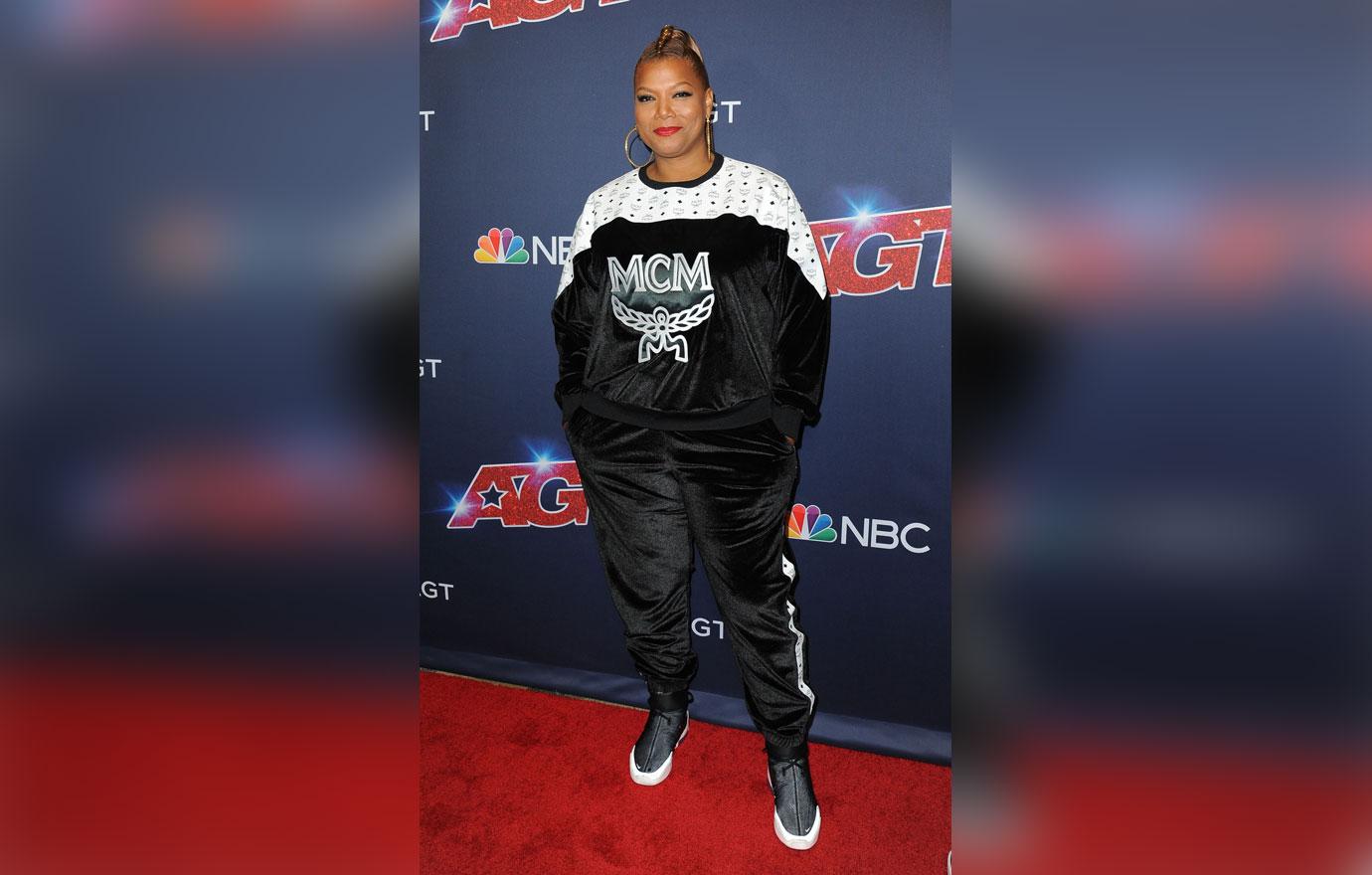 Queen Latifah Wearing Tracksuit on Red Carpet