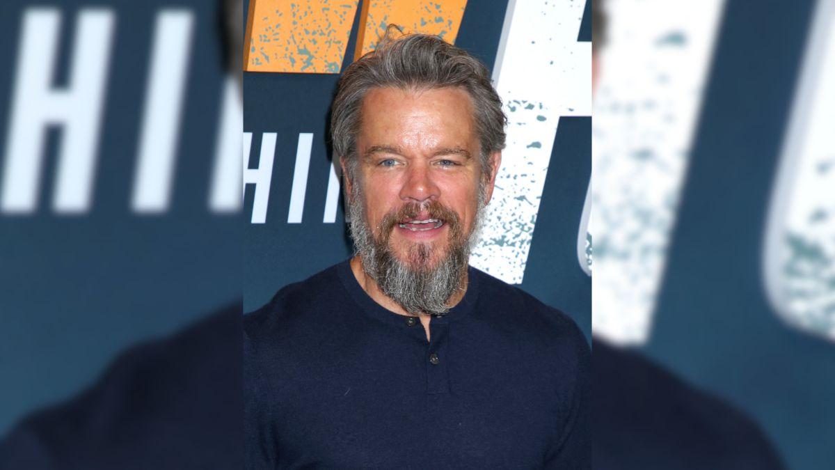 Image of Matt Damon said he is learning to live intentionally now.