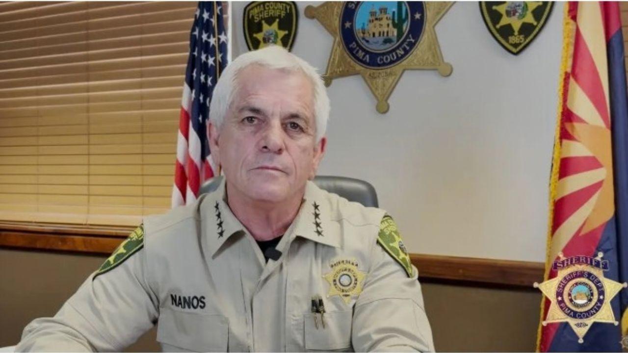 image of Pima County Sheriff Chris Nanos previously released alleged ransom notes in hopes of generating new leads.