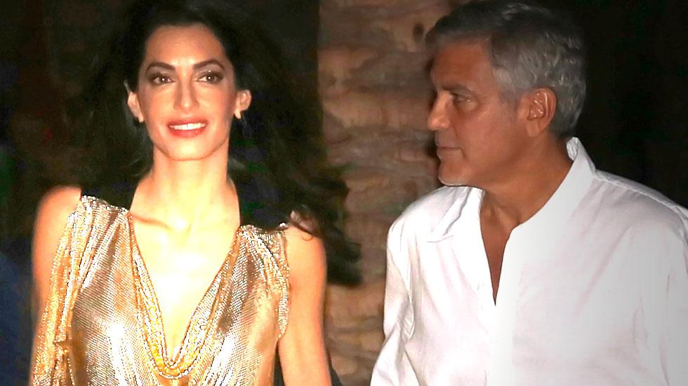 George clooney amal arm candy marriage