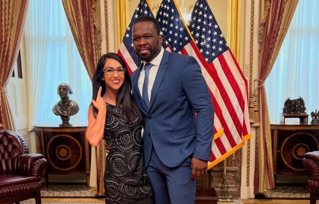 50 Cent Slammed for Taking White House Photo With Lauren Boebert