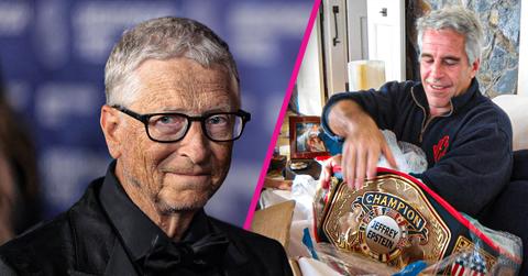 Composite photo of Bill Gates and Jeffrey Epstein.