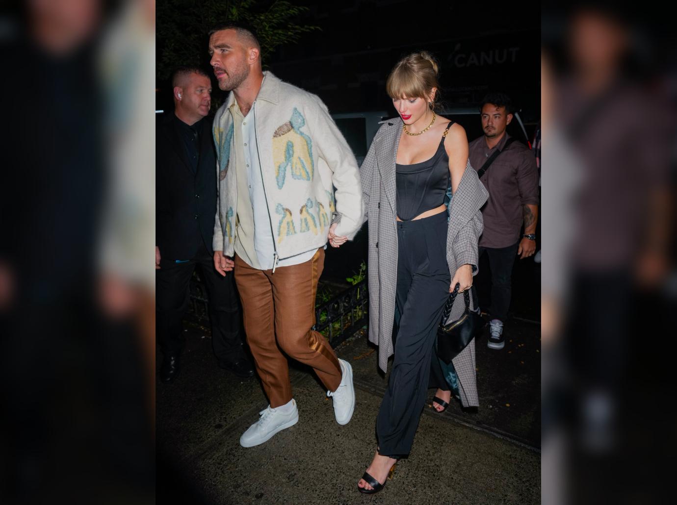 Taylor Swift and Travis Kelce Hold Hands During NYC Date Night
