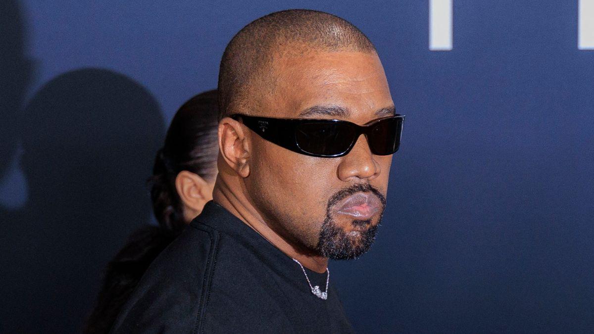 Photo of Kanye West.