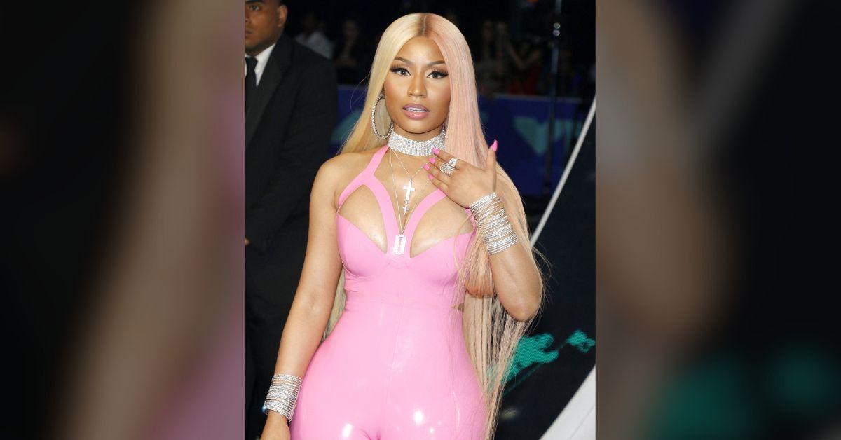 Photo of Nicki Minaj jokingly called Cardi B 'Barney Dangerous.'