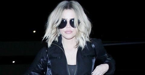 Khloe Kardashian spotted departing from LAX