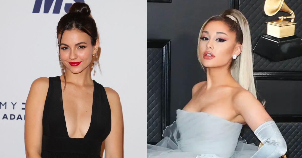 Victoria Justice & Ariana Grande Have a Victorious Reunion