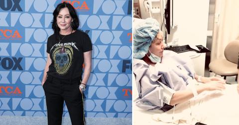 shannen doherty lost regained motor functions brain tumor surgery