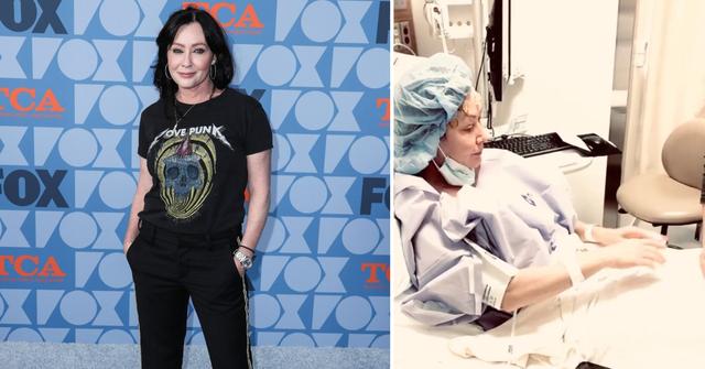 shannen doherty lost regained motor functions brain tumor surgery