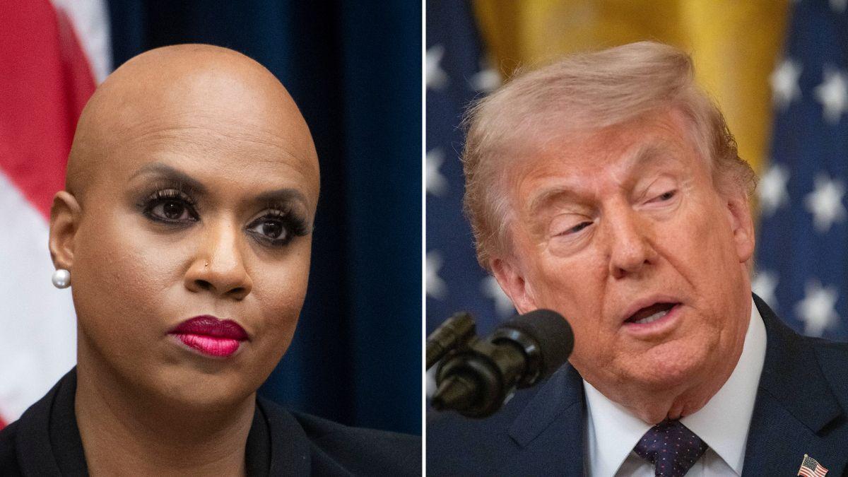 Ayanna Pressley,Donald Trump