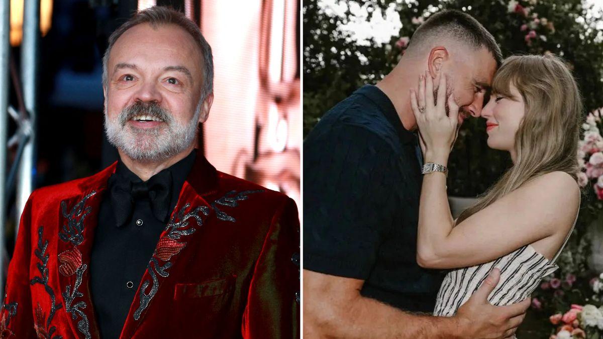 Photo of Graham Norton made a joke about an NDA when asked for details on Taylor Swift's wedding.