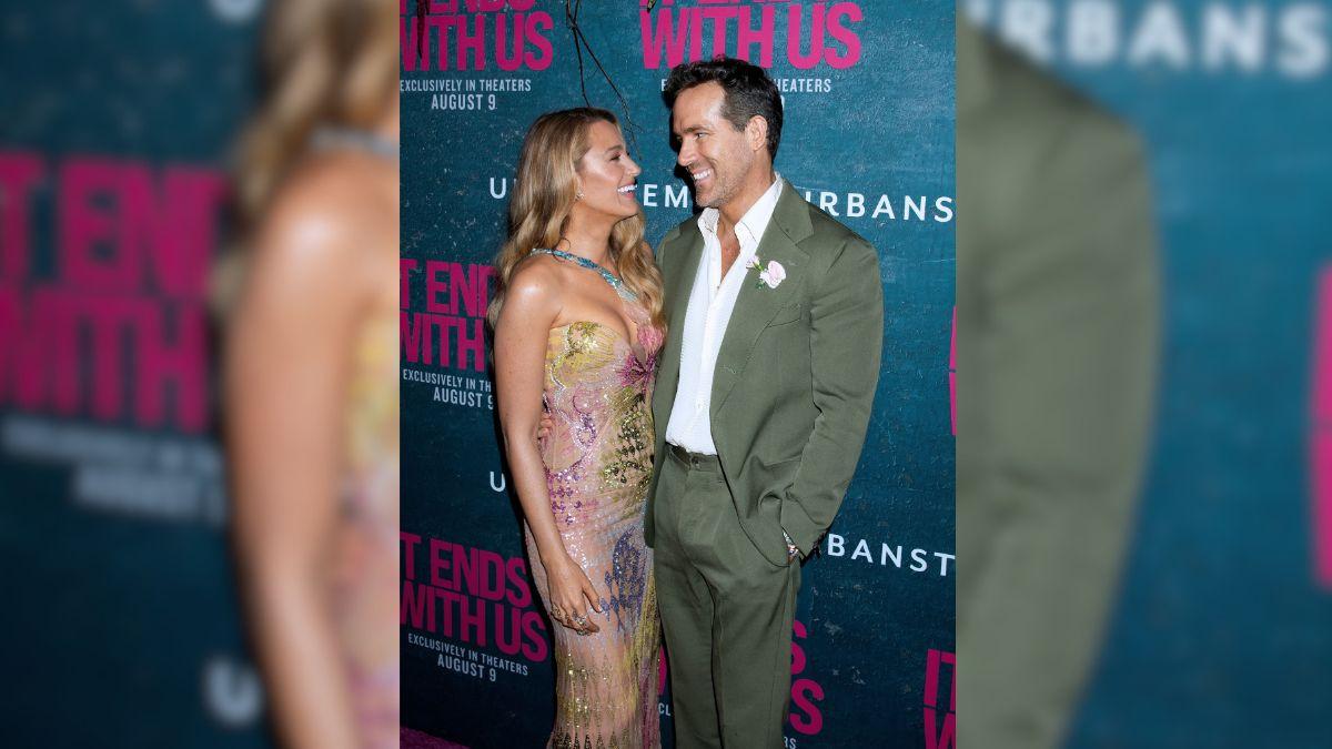 Image of Blake Lively and Ryan Reynolds got married at a former plantation in 2012.