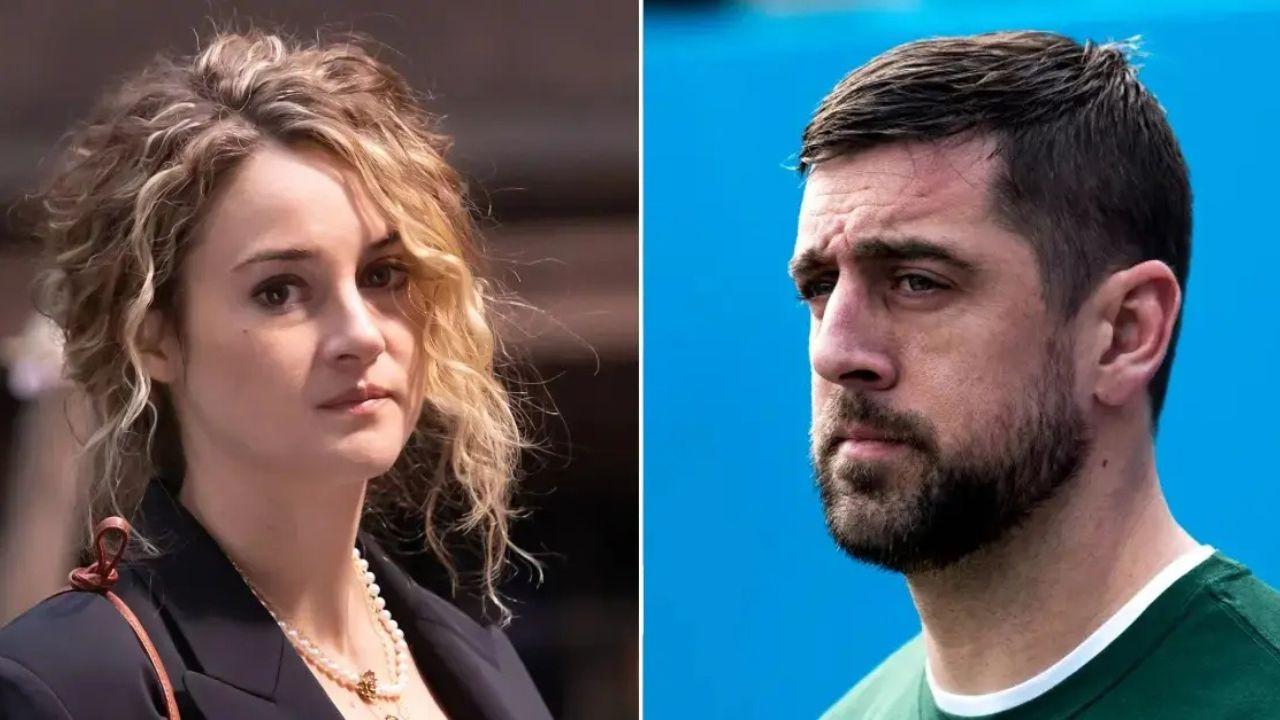 Photo of Aaron Rodgers and Shailene Woodley reportedly started dating in July 2020.