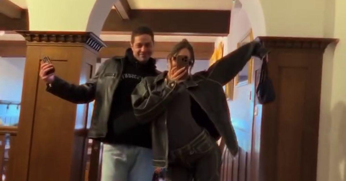 Photo of Elsie Hewitt and Pete Davidson