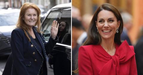 sarah ferguson commends kate middleton publicizing cancer battle