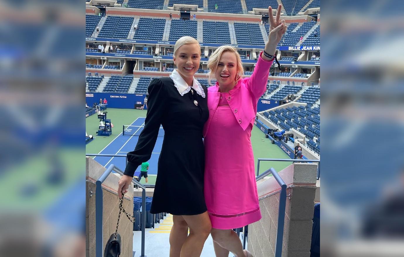 Rebel Wilson & Girlfriend Ramona Agruma Enjoy Sweet Day At U.S. Open