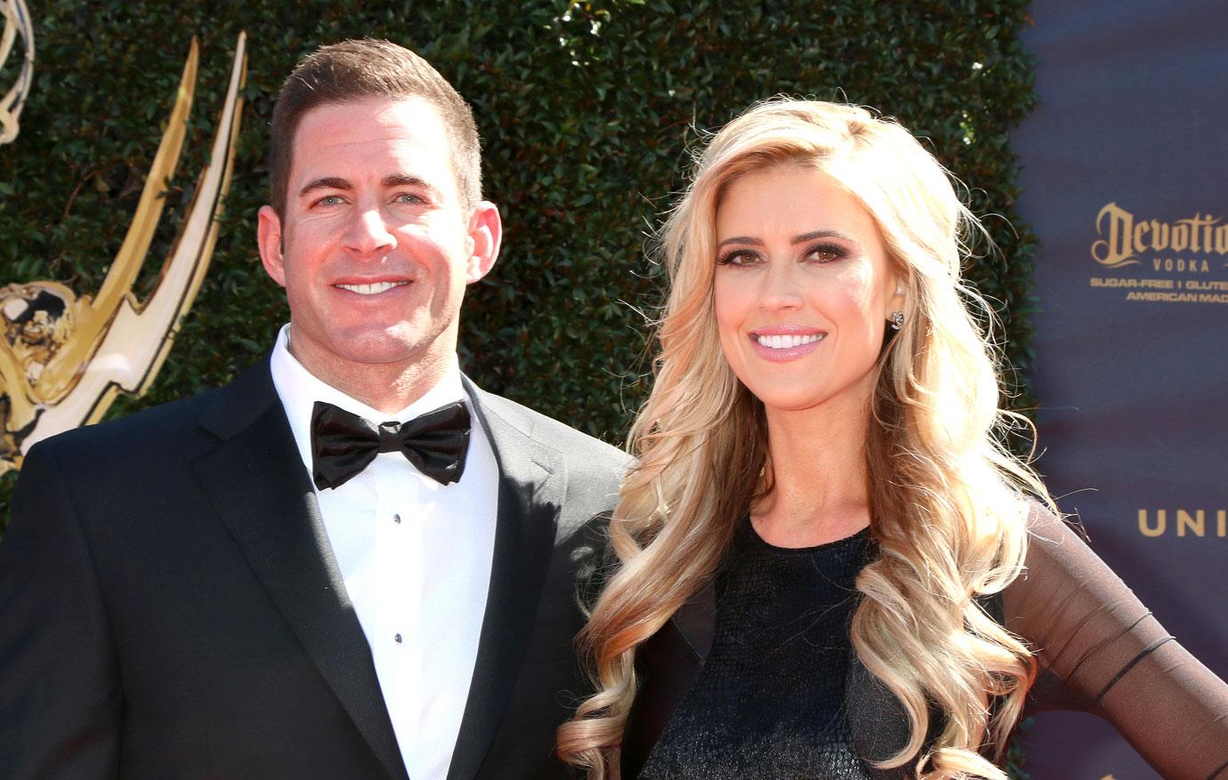 tarek el moussa wishes on set fight with ex wife christina haack never happened