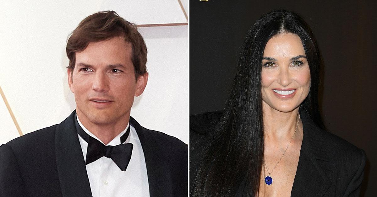 ashton kutcher spotted coffee revealing pissed demi moore memoir pp