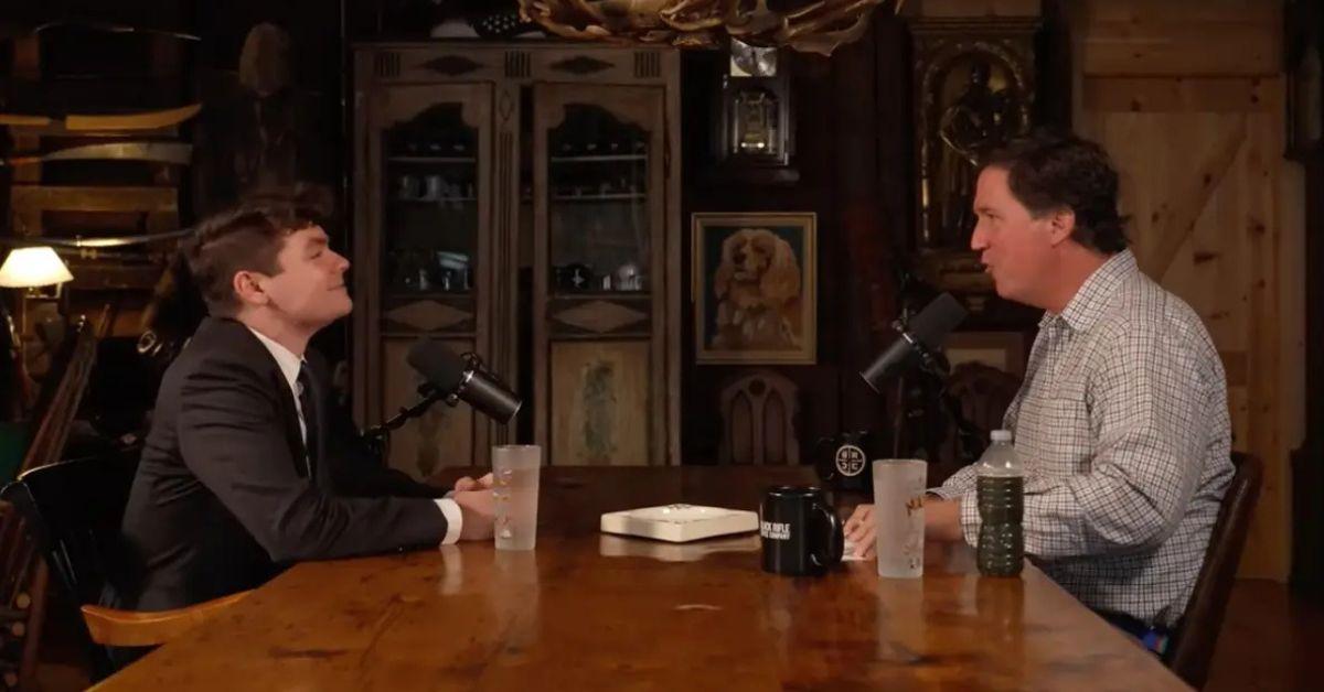 image of Tucker Carlson told people 'not to watch' his show if they don't approve of his guests.