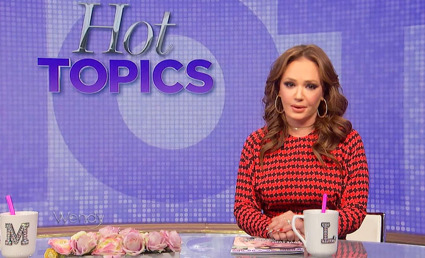 sherri shepherd and whitney cummings to guest hosting the wendy williams show as leah remini receives mixed reviews ok