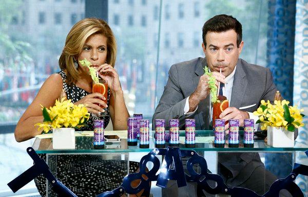 Carson Daly and Hoda Kotb