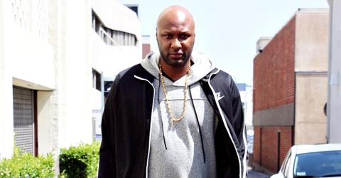 EXCLUSIVE: Lamar Odom seen walking with a friend in Beverly Hills