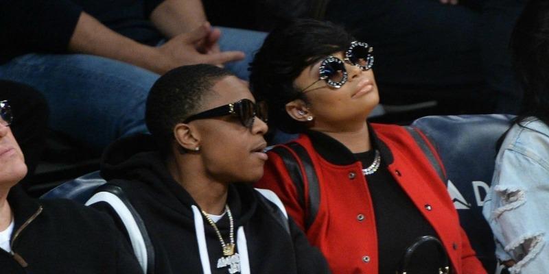 Blac Chyna & Teenage Boyfriend YBN Almighty Jay Hang At Lakers Game