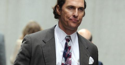 Set of Gold fiming in New York City –  Matthew McConaughey