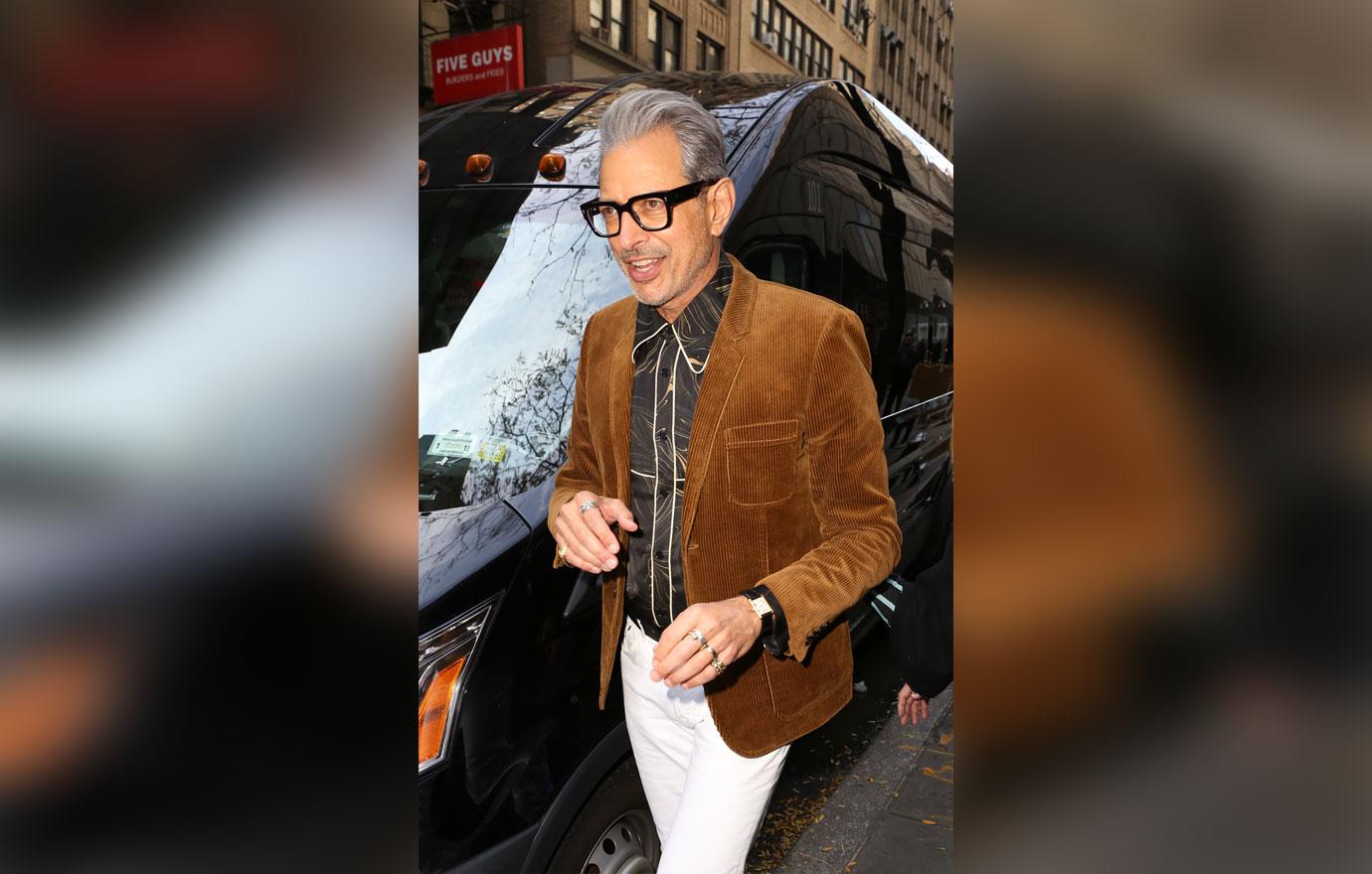 Jeff goldblum mobbed by fans today show 2