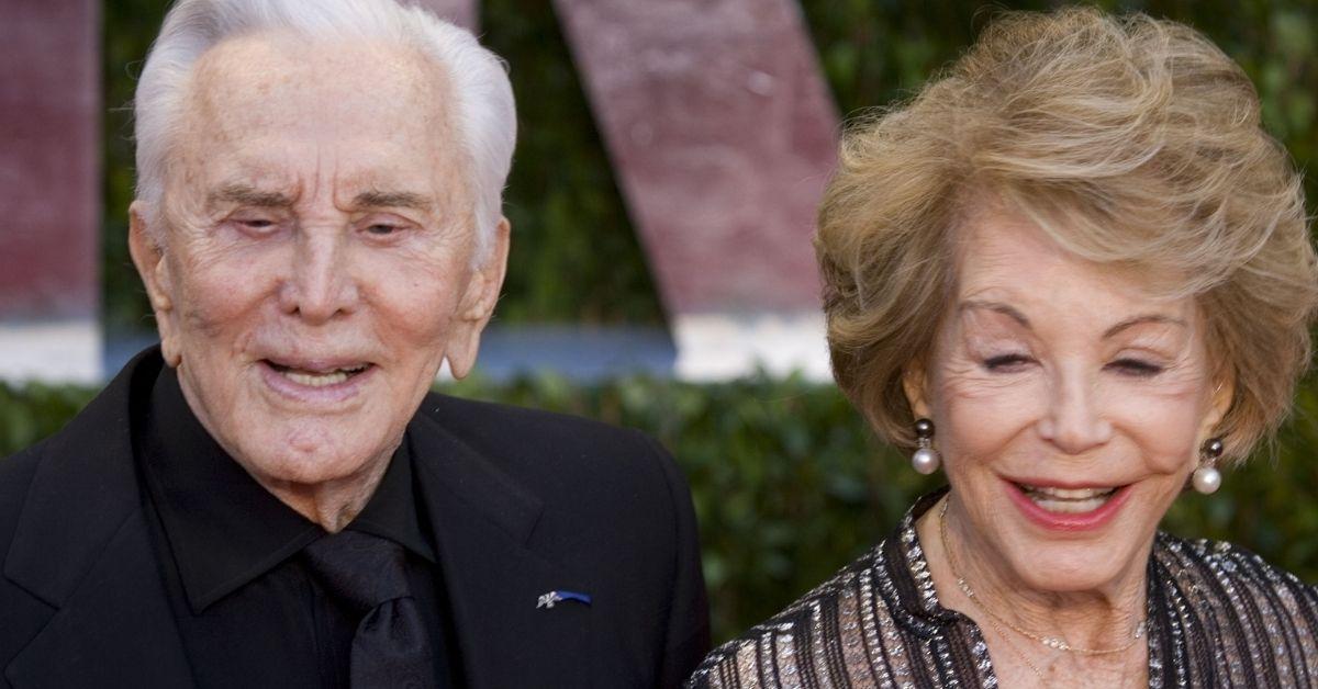 anne douglas dead  kirk douglas widow