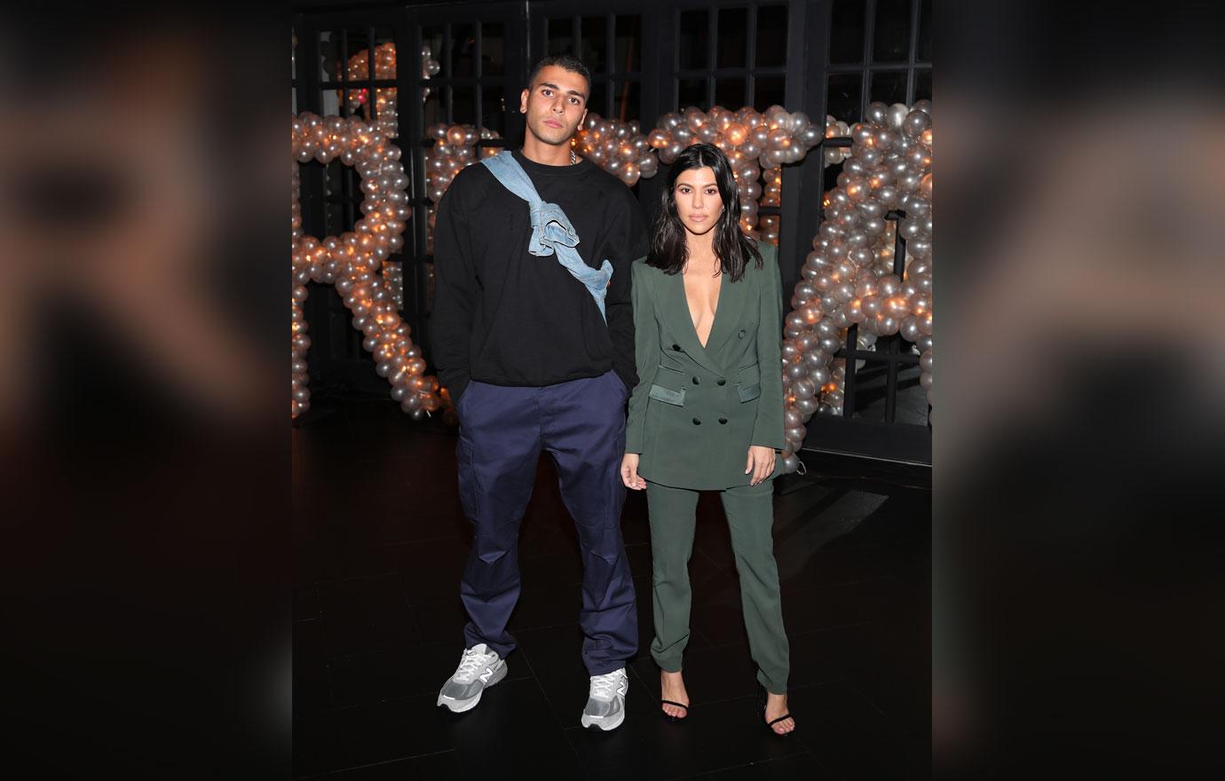 Kourtney Kardashian Bumps Into ExBoyfriend Younes Bendjima(00)