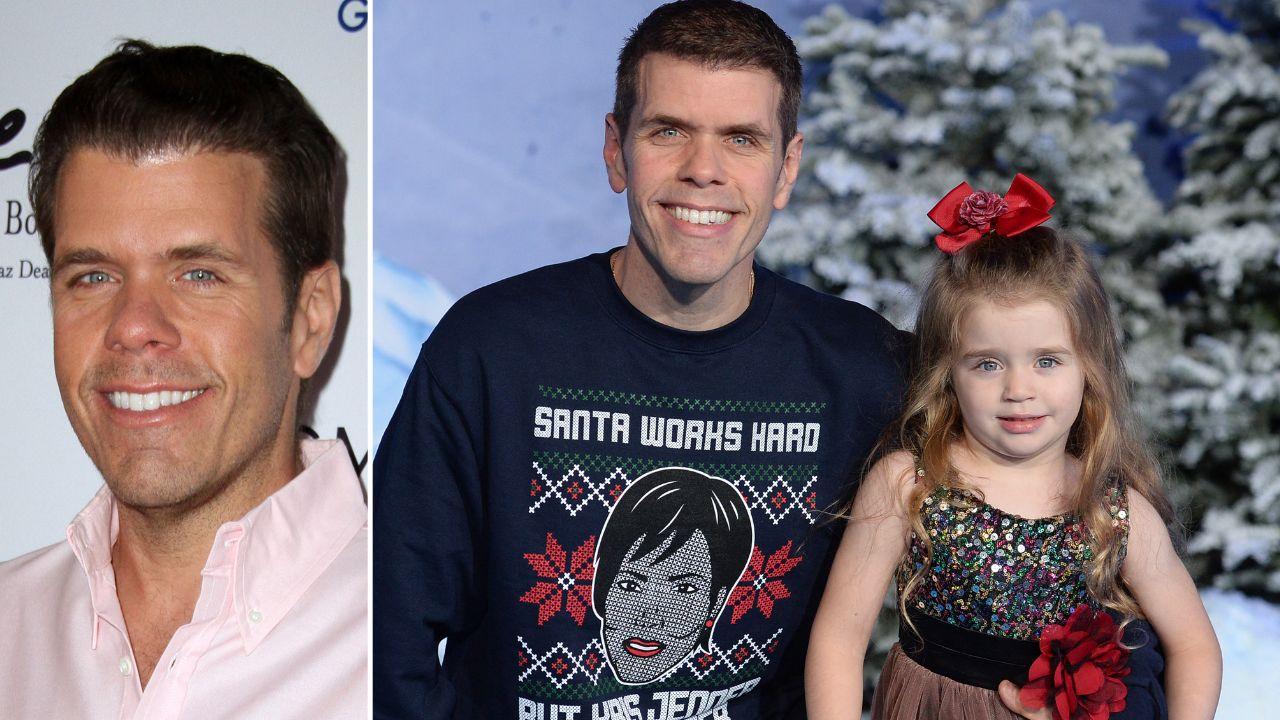 Image of Perez Hilton with his kids