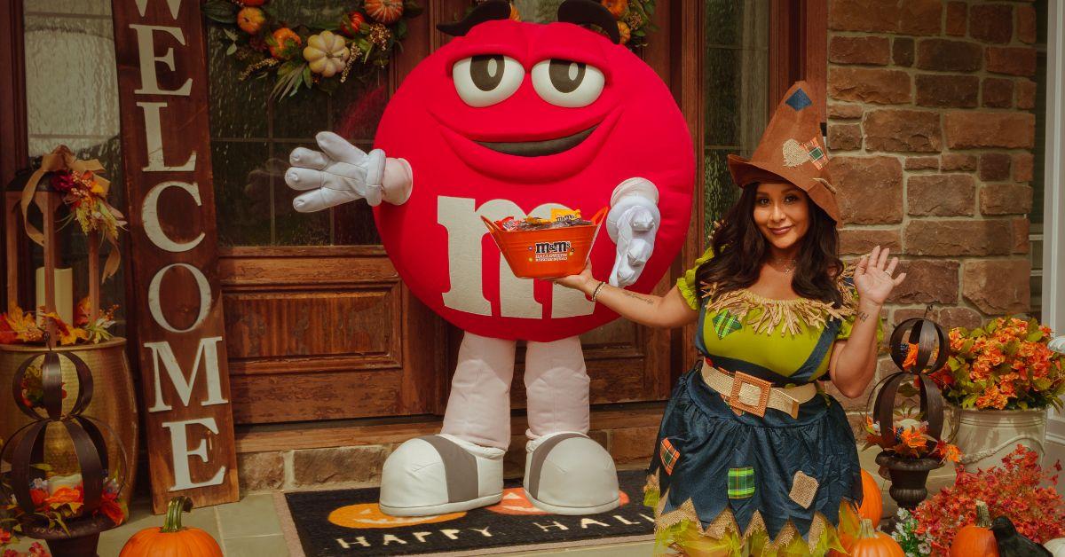 image of The TV personality is excited to work with M&M's. 