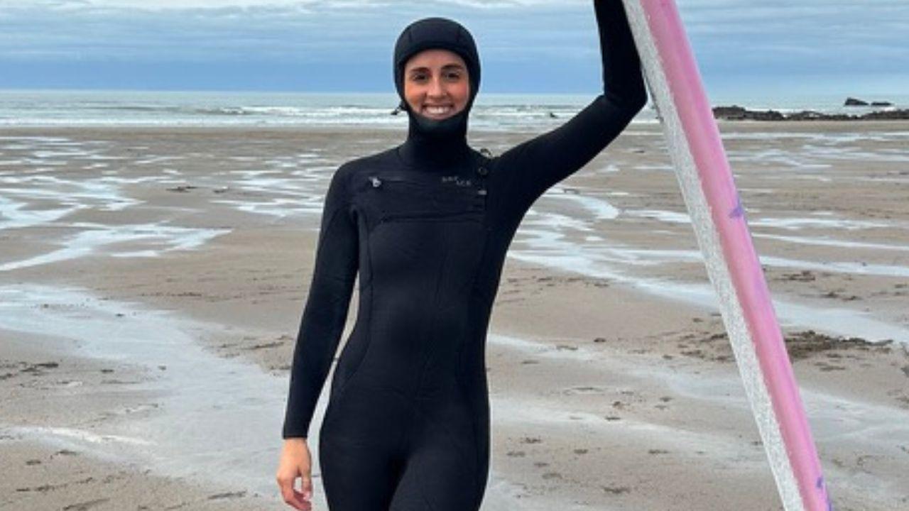 image of Erika White said she faced backlash from followers who preferred her original surfing content.