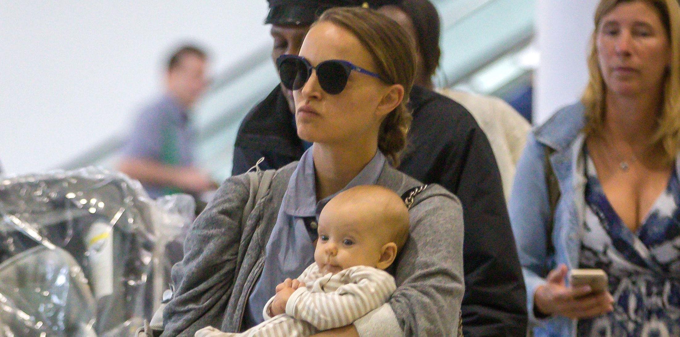 Natalie Portman Kids New York Photos Long